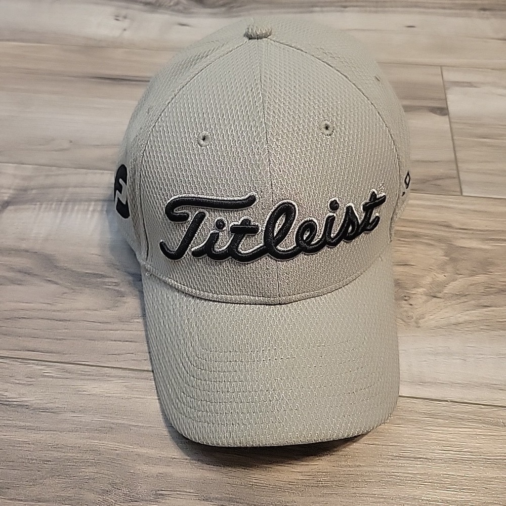 Titleist Pro V1 FootJoy FJ‎ Gray Adult Size L/XL Gray Golf Hat Embroidered Logo
